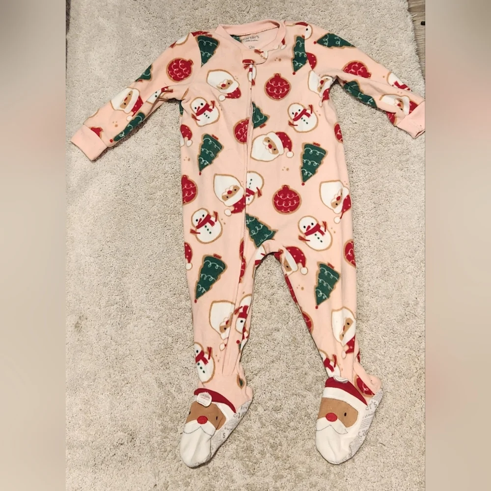 Size 12 girls chirstmas onesie